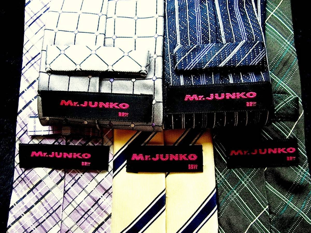 ■即決セール■J0873■ 5本セット全て 【Mr.ジュンコ】ネクタイ■■■■■拍卖