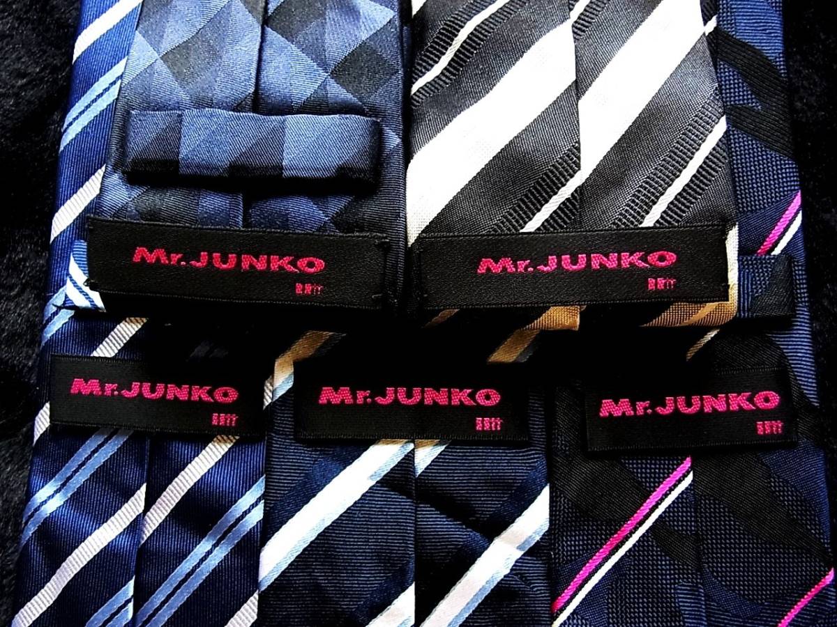 ■即決セール■J0874■ 5本セット全て 【Mr.ジュンコ】ネクタイ■■■■■拍卖