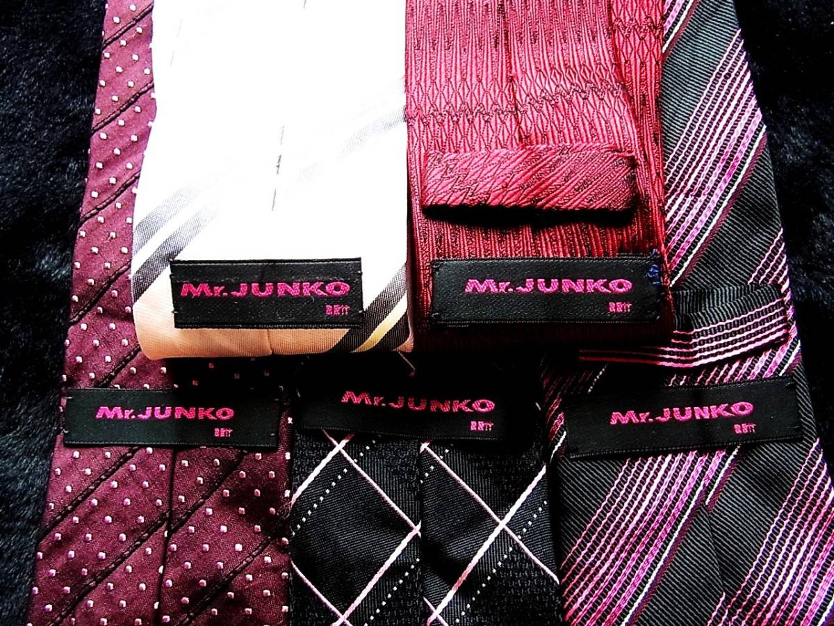 ■即決セール■J0875■ 5本セット全て 【Mr.ジュンコ】ネクタイ■■■■■拍卖