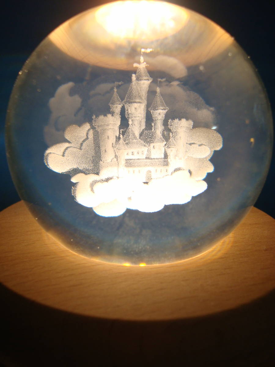 ライトアップ「雲海のシャトー」オルゴール付き RUH1拍卖