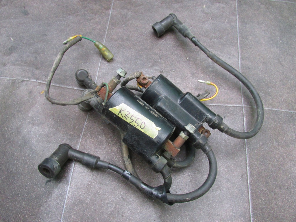 ξ【送料無料】カワサキ KZ550 純正イグニッションコイル プラグキャップ コード IG B Z400FX J 500 GPZ400F 拍卖