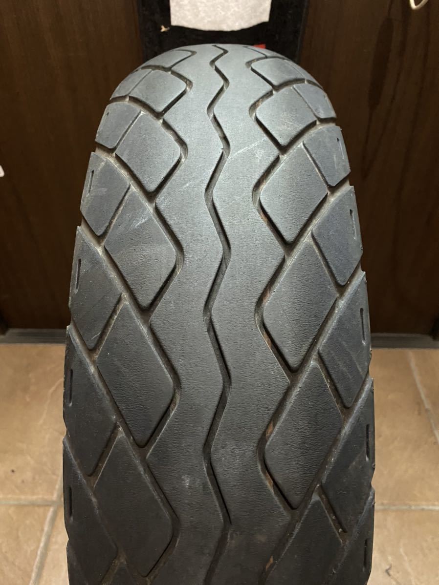 中古MCタイヤ 2021年製造 BRIDGESTONE EXEDRA G548 140/70-17 ブリヂストン 140 70 17 2421 K2939拍卖