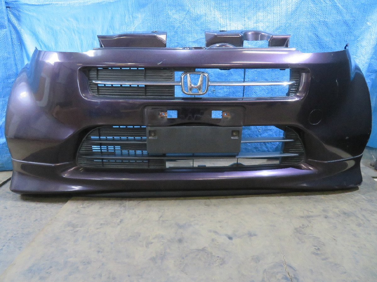 【即決】★送料込★ ライフ DIVAターボ JB7 純正 スポイラー付 フロント バンパー RP37P (71101-SFC-ZZ00) 検索 JB5 JB6 JB8 中古 9766拍卖