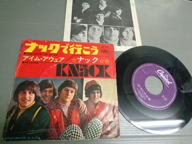 ナックTHE KNACK/ナックで行こうTIME WAITS FOR NO ONE★シングル拍卖