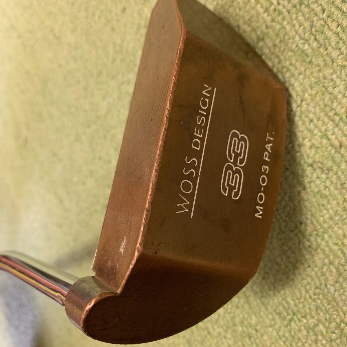 V642 WOSS DESIGN 33 MO-O3 PAT. レフティー 35インチ 540g拍卖