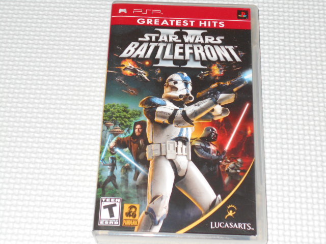 PSP★STAR WARS BATTLEFRONT 2 海外版★箱付・説明書付・ソフト付拍卖