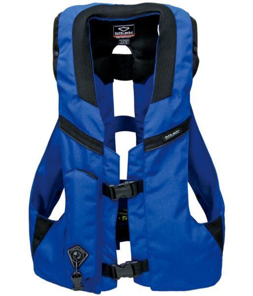 ☆送料無料☆無限電光 ヒットエアー(hit-air) MLV-C エアーバックジャケット ブルー/L(M~2XL対応)拍卖