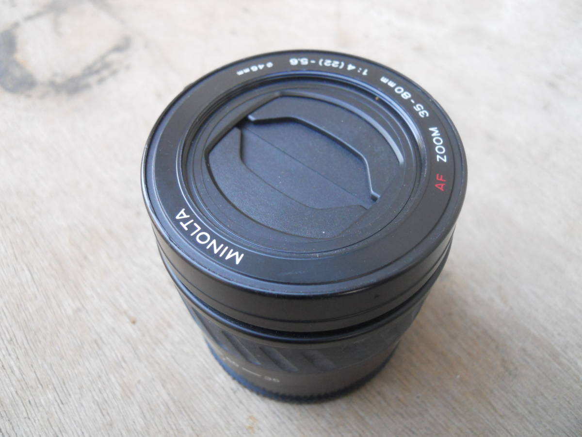 M9039 カメラレンズ MINOLTA AF ZOOM 35-80mm 1:4(22)-5.6 φ46mm 未チェック 傷汚れありゆうパック60サイズ(0411) 拍卖