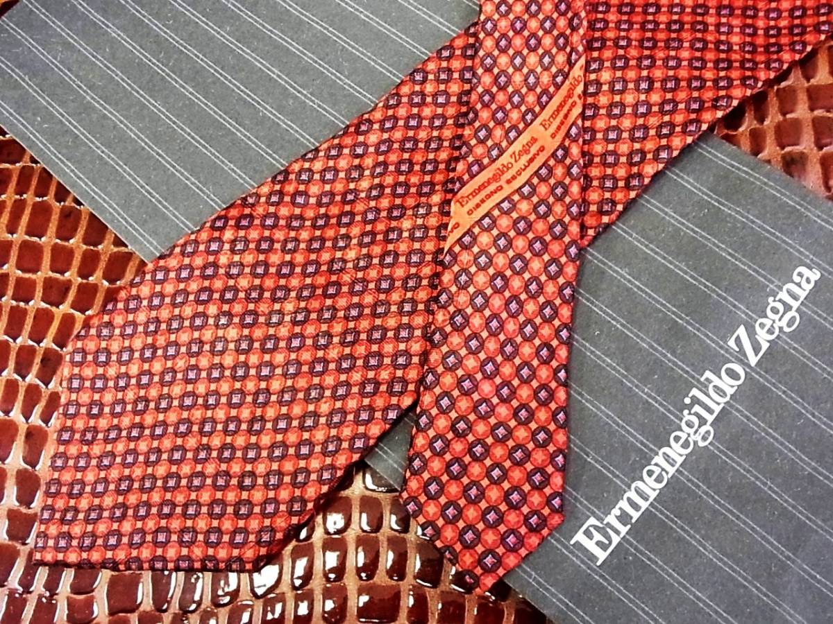 ■E2889N●良品●【Zegna】ゼニアのネクタイ拍卖