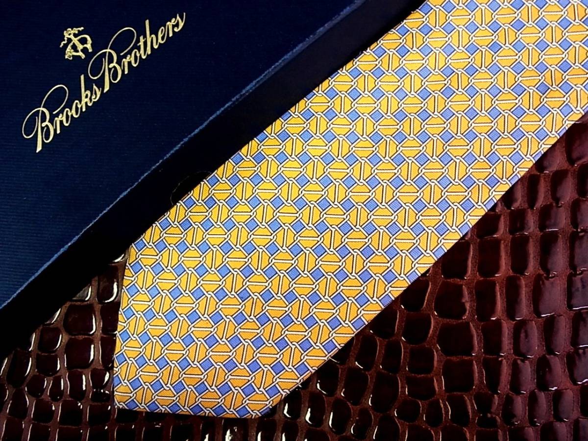 ■E2907N●良品●ブルックスブラザーズのネクタイ拍卖