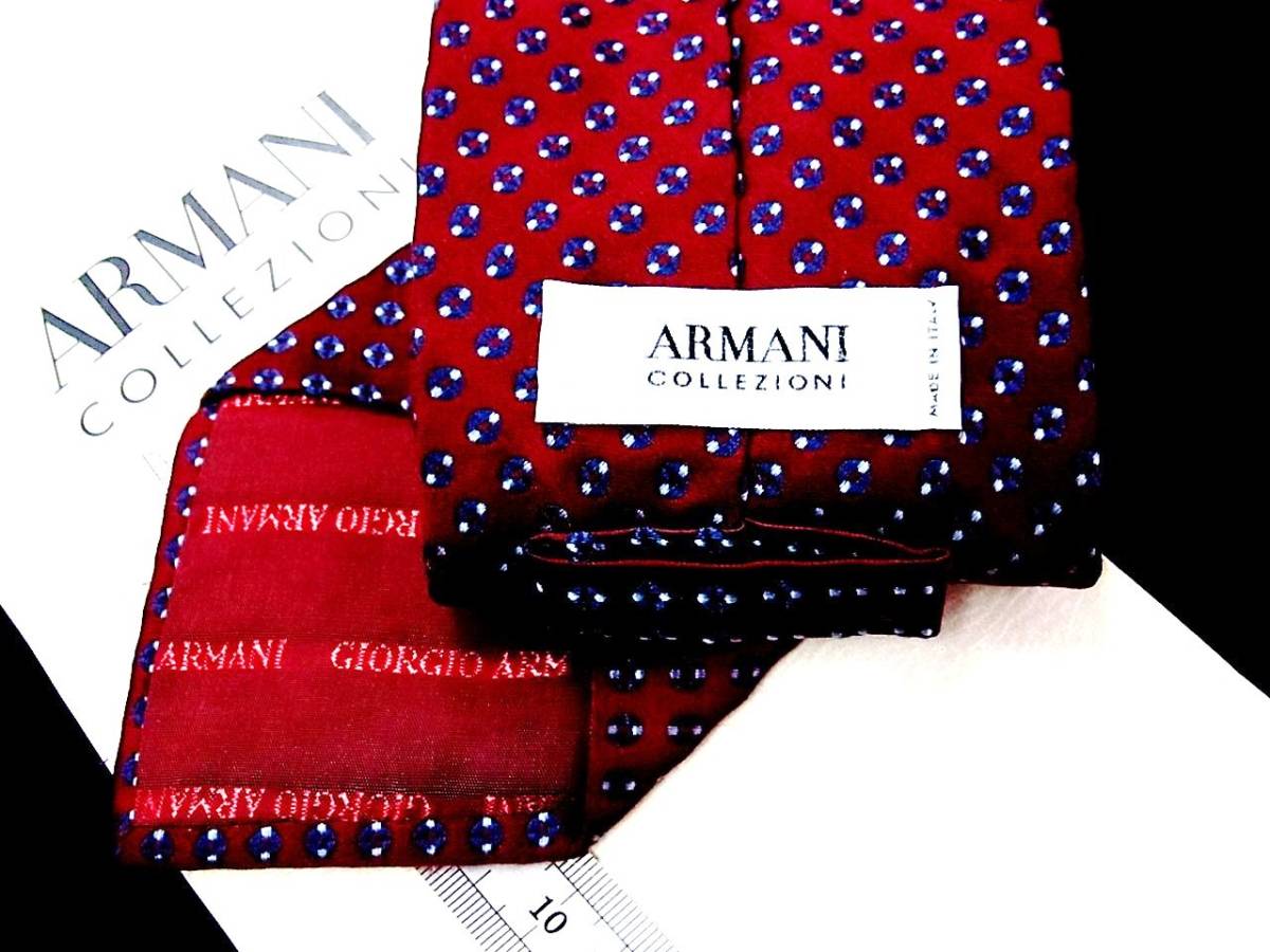 ■E3169N●良品●アルマーニ【COLLEZIONI】ネクタイ拍卖