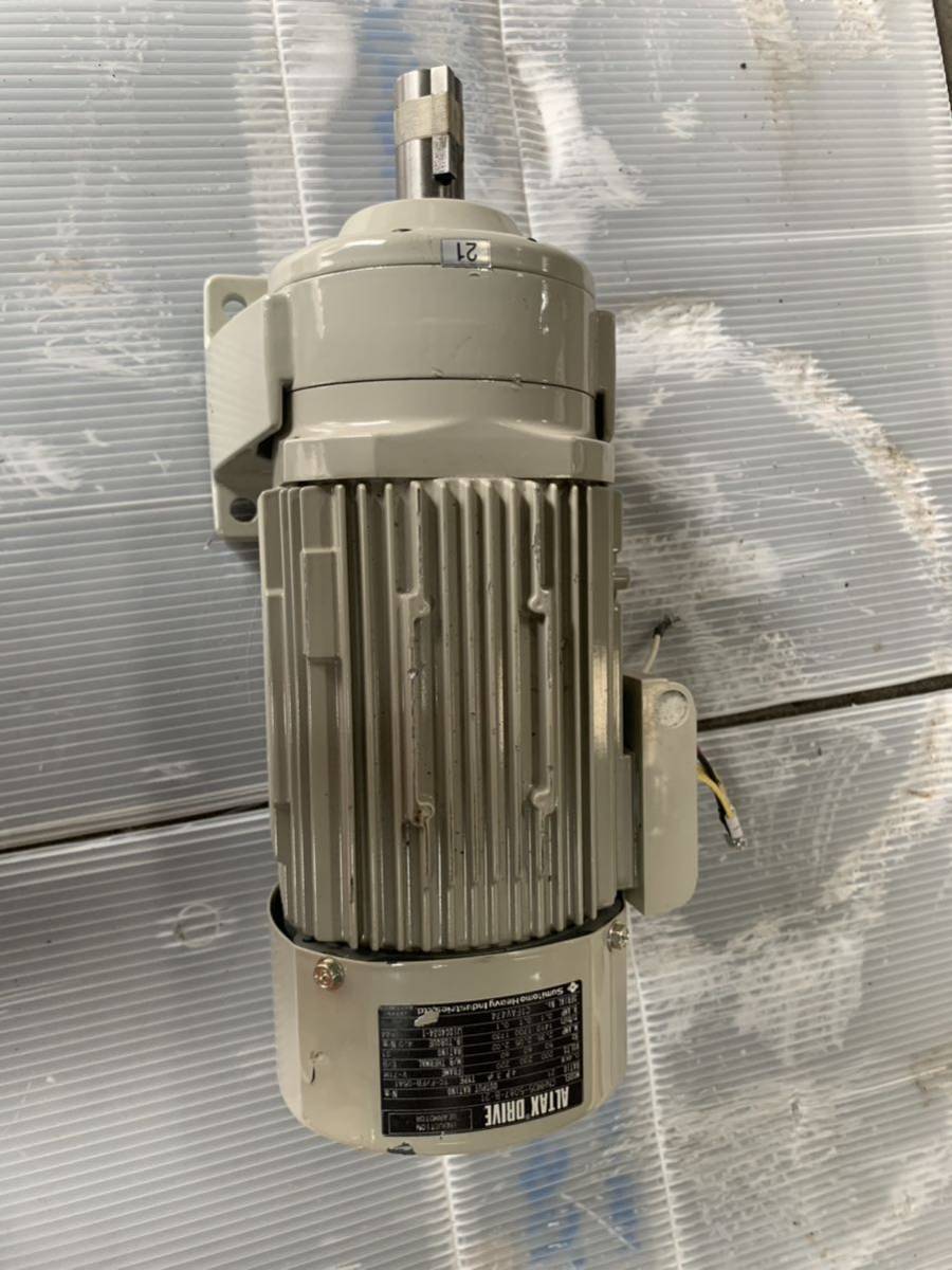 ff2593 住友 減速モーター 0.4KW 動作品拍卖