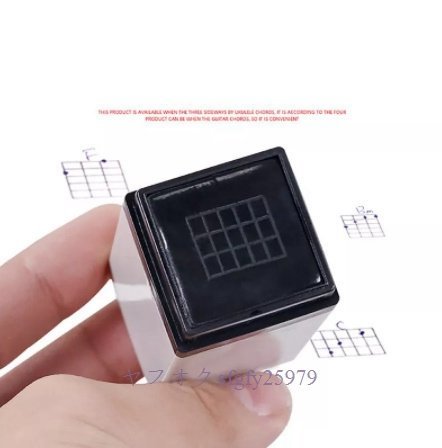 O463☆新品ギターコードスタンプアコースティッククラシックエレクトリックギターフレットシール学習練習用アクセサリーウクレレ楽器拍卖