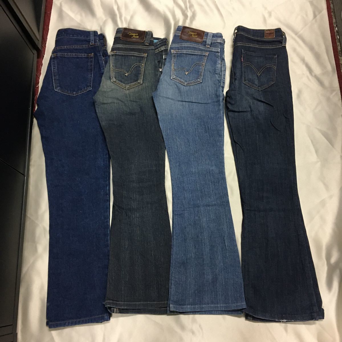 ★ レディース デニム セット サイズ ウエスト60センチくらい Sサイズ拍卖