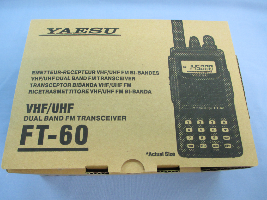 YAESU FT−60 144/430MHz デュアルバンドハンディトランシ−バ− 新品拍卖