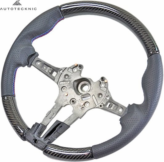【M’s】F87 M2 / F80 M3 / F82 F83 M4 (Mスポーツ/Mモデル) AUTO TECKNIC カーボン ステアリング ハンドル (パンチングレザー) BMW 381992拍卖