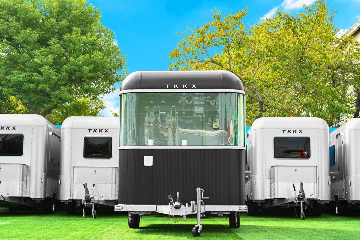 TKKX-T002*全国対応 新車 2色自由選択 キッチンカー *キッチントレーラー* 販売車トレーラー*販売車**フードトレーラー*移動販売*店舗拍卖