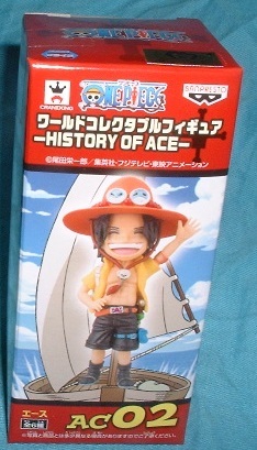 ワンピース ワールドコレクタブルフィギュア HISTORY OF ACE エース(AC02)拍卖