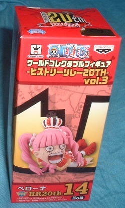 ワンピース ワールドコレクタブルフィギュア ヒストリーリレー20TH vol.3 ペローナ拍卖