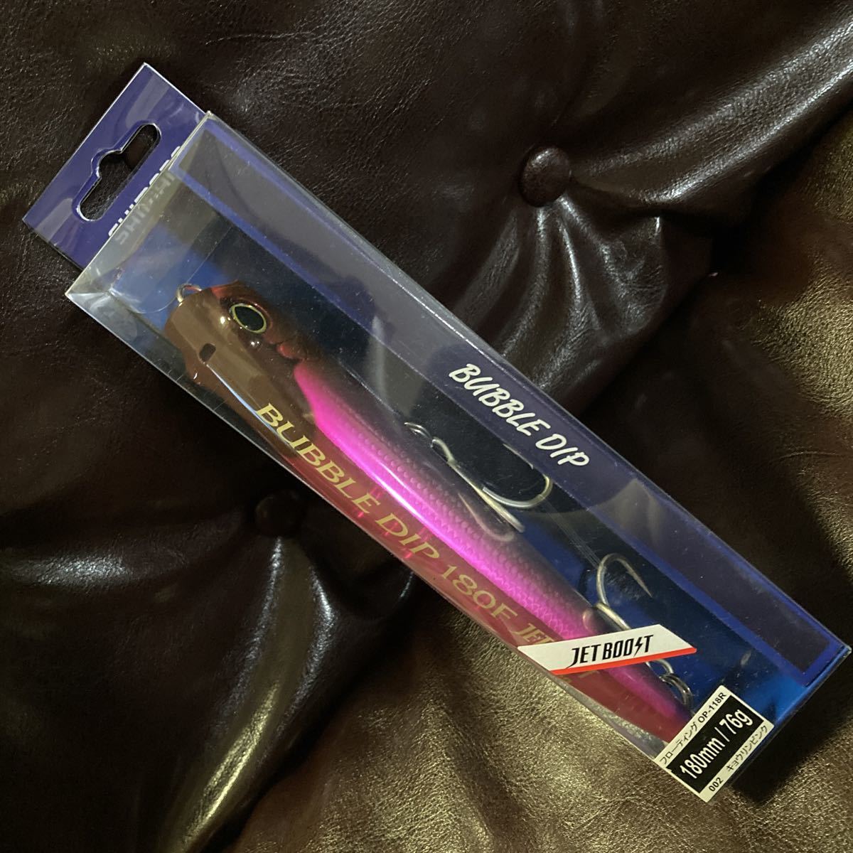 180F バブルディップ 新品 キョウリンピンク シマノ トップ ダイビング ポッパー キャスティング ヒラマサ ブリ 青物 マグロ拍卖