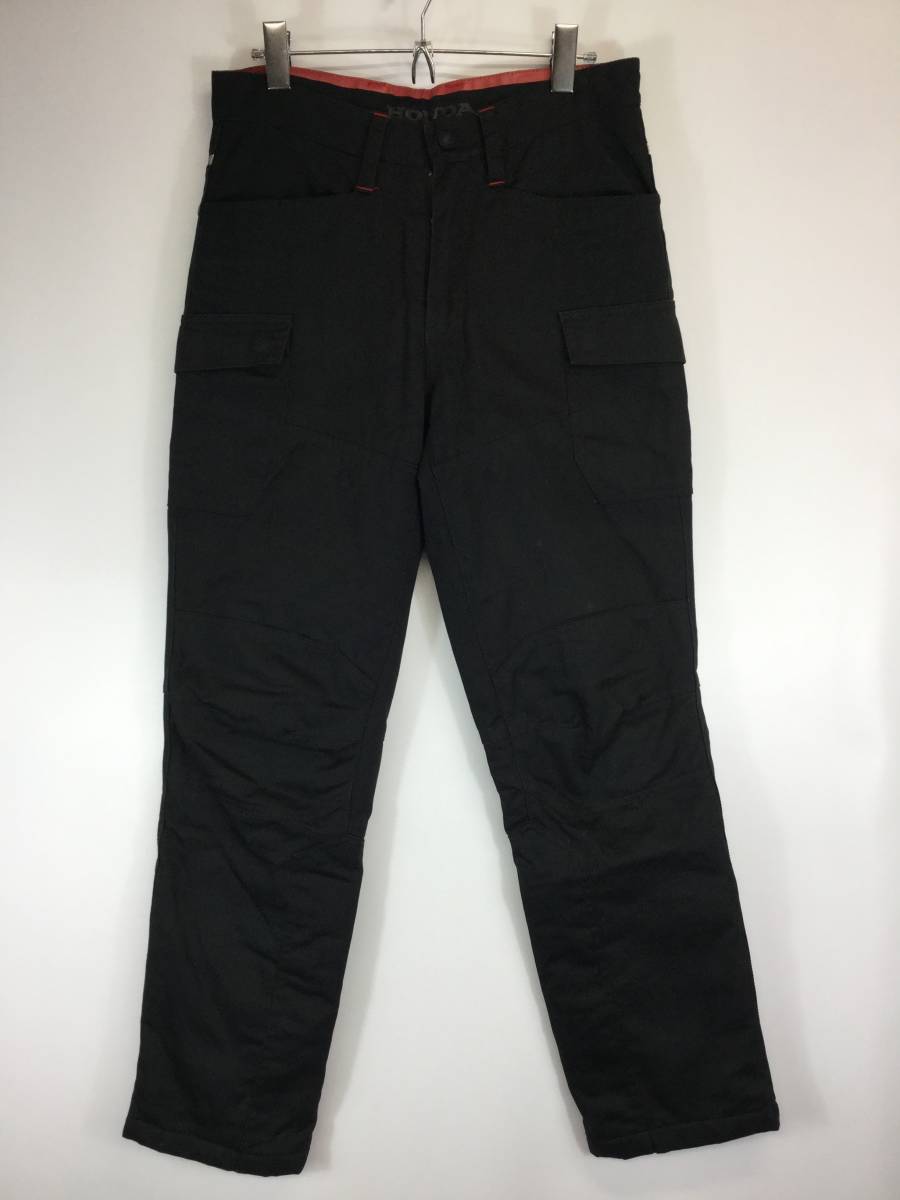 HONDA RIDING GEAR ホンダ ライディングギア ミリタリーウォームパンツ 0SYES-T27 Mサイズ ブラック 中綿入り拍卖