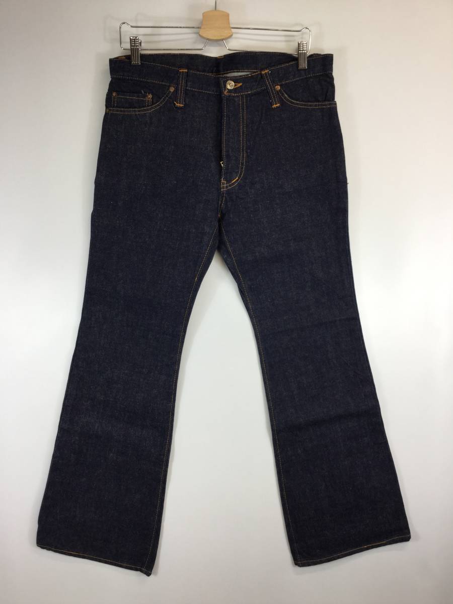 60s unknown デニムパンツ フレア TALON タロン 裾チェーン FABRICKS MILLION ストアブランド?拍卖