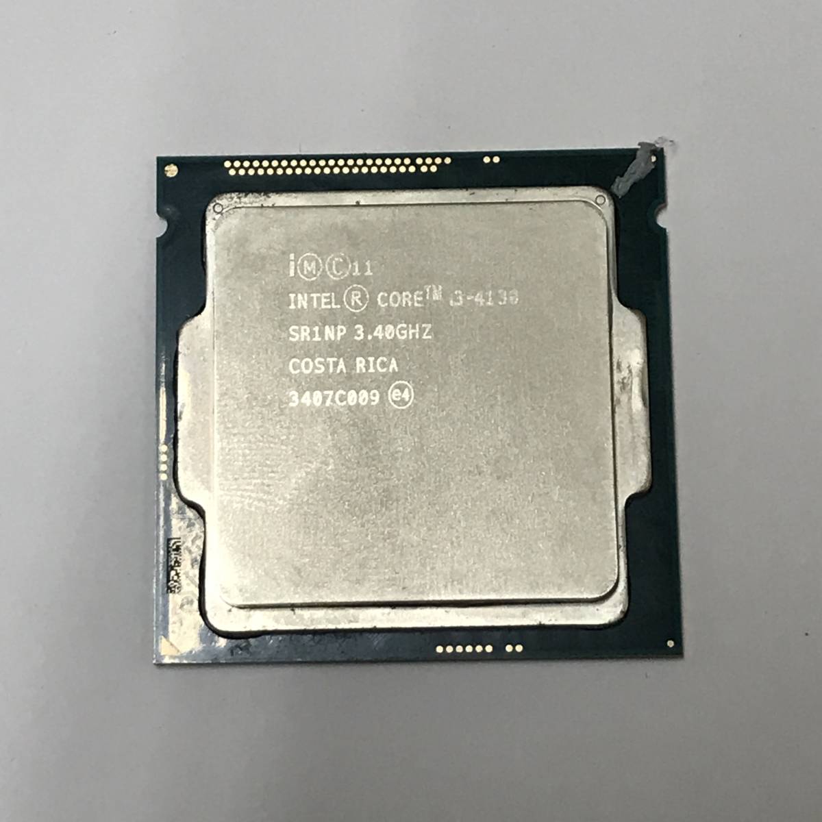 ◎ネYS1163★Intel Core i3-4130 SR1NP 3.40GHz 中古動作品 パソコン部品拍卖