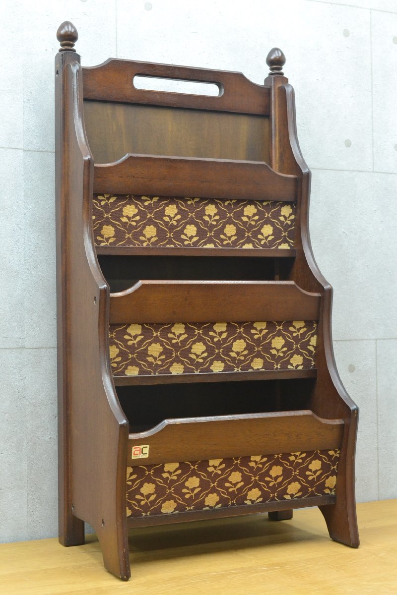 j42■AYANO CRAFT アヤノクラフト■スリッパラック 3段■外寸 約高さ800×幅400×奥行き240mm■綾野製作所拍卖