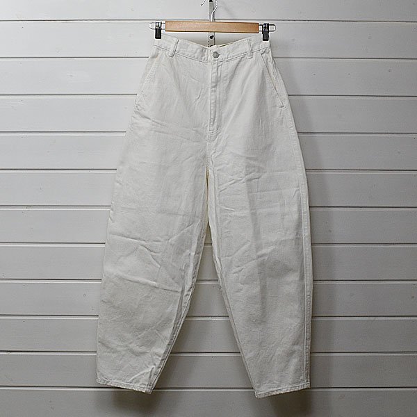UNITED ARROWS ユナイテッドアローズ パンツ テーパード ホワイト 36|22k1155拍卖