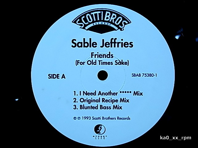 ★☆Sable Jeffries「Friends (For Old Times Sake)」☆★拍卖
