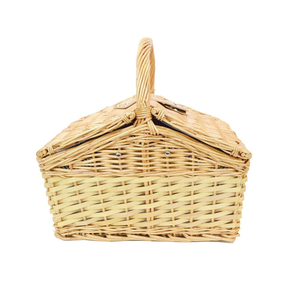 ライトオープンアップ 柳 ピクニックバスケット 三角屋根拍卖