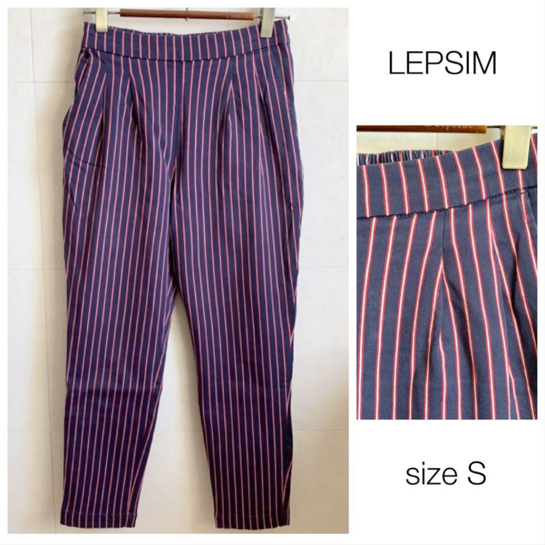 LEPSIM ストライプパンツ lowrys farm 1468拍卖
