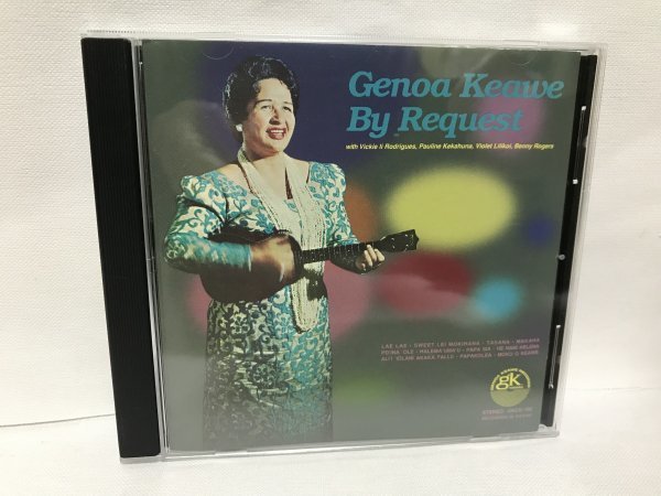 Genoa Keawe 「By Request」 / ジェノア・ケアヴェ (ハワイアン/バイ・リクエスト)/ 激レア 希少 D415拍卖