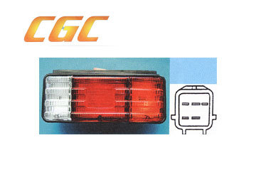 CHIYODA(CGC) テールランプ 24V 左 CGC-30126 マツダ/MAZDA タイタン ダンプ 89年拍卖