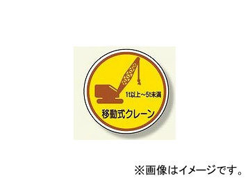 ユニット/UNIT 作業管理関係ステッカー 移動式クレーン1t以上5t未満 品番:370-91A拍卖