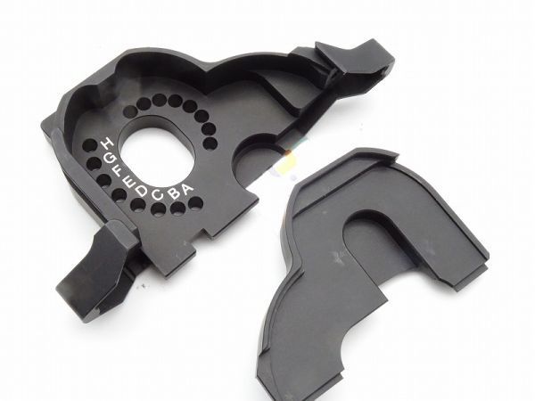 GRC製 GAX0087B 黒/TRX-6TRX-4対応 モーター マウント プレート アルミ製 Motor mount plate 検索8290拍卖