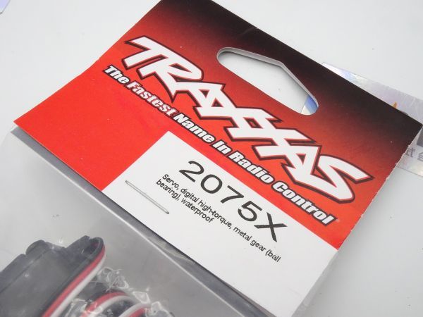 TRAXXAS トラクサス 防水型 デジタル メタルギア ステアリング TRX-4 TRX-6 対応 MODEL# 2075X拍卖