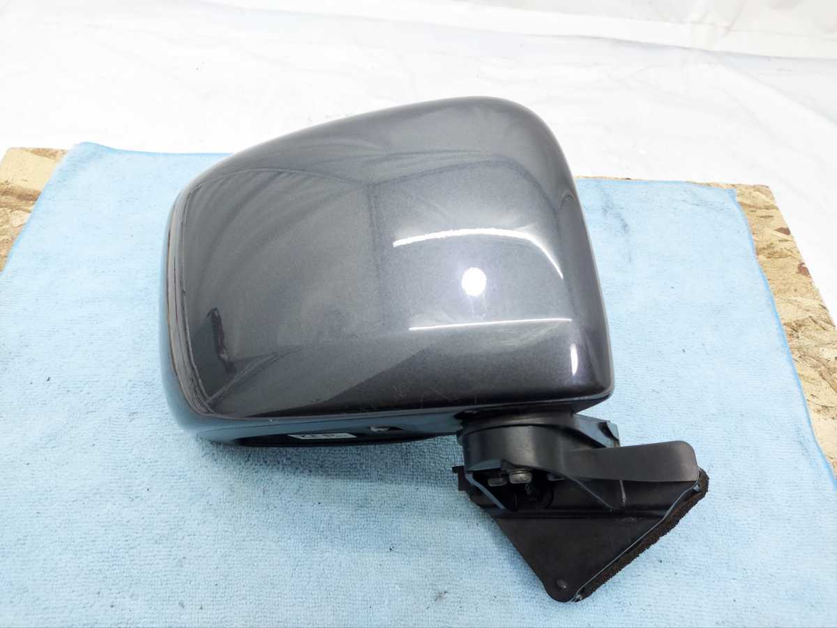 MH34S ワゴンR 右 ドアミラー 運転席側 動作確認済み 5ピン 5P グレー ZLY 25年式 72M0 サイドミラー 34系 A2スズキ(3)拍卖