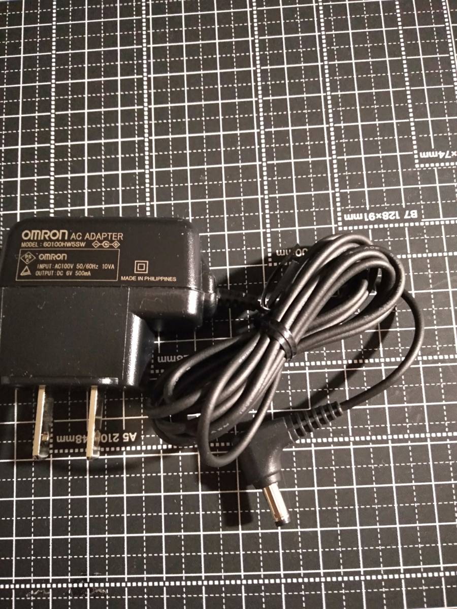 OMRON オムロン 血圧計用 ACアダプタ60100HW5SW アダプター 動作未確認 ジャンク扱い /拍卖
