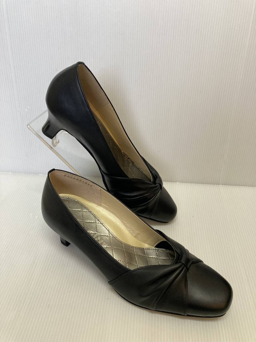 ☆お買い得!マドラス missy des missy パンプス MMD1015 ブラック 24.0㎝ 日本製 ヒール高さ約5㎝ 外反母趾対応パンプス拍卖