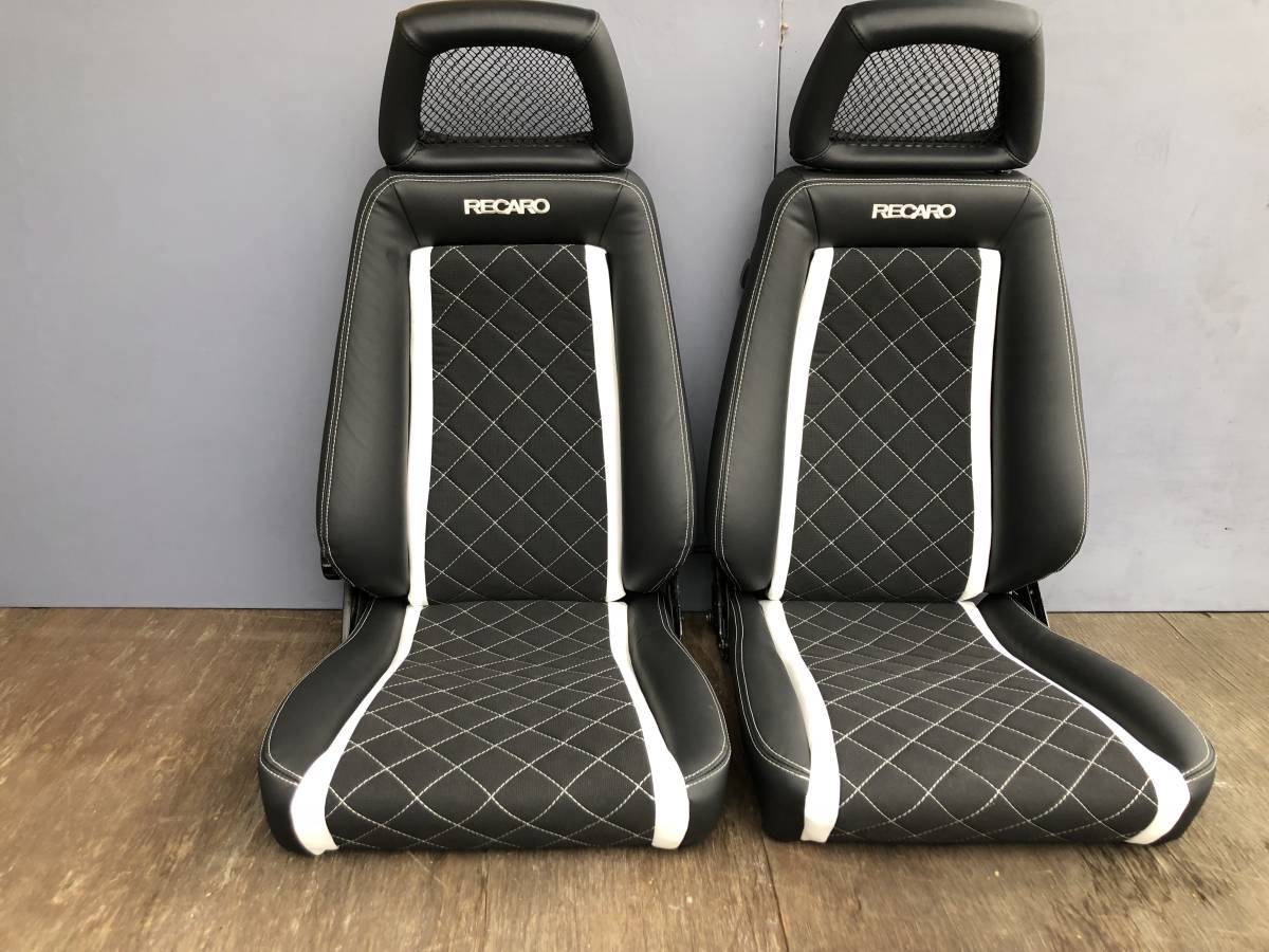 recaro LX ローサポート 張り替え後未使用 ハイエース RV バニング 1BOX 23拍卖