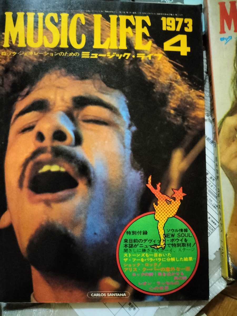 ミュージックライフ 1973 4月号拍卖