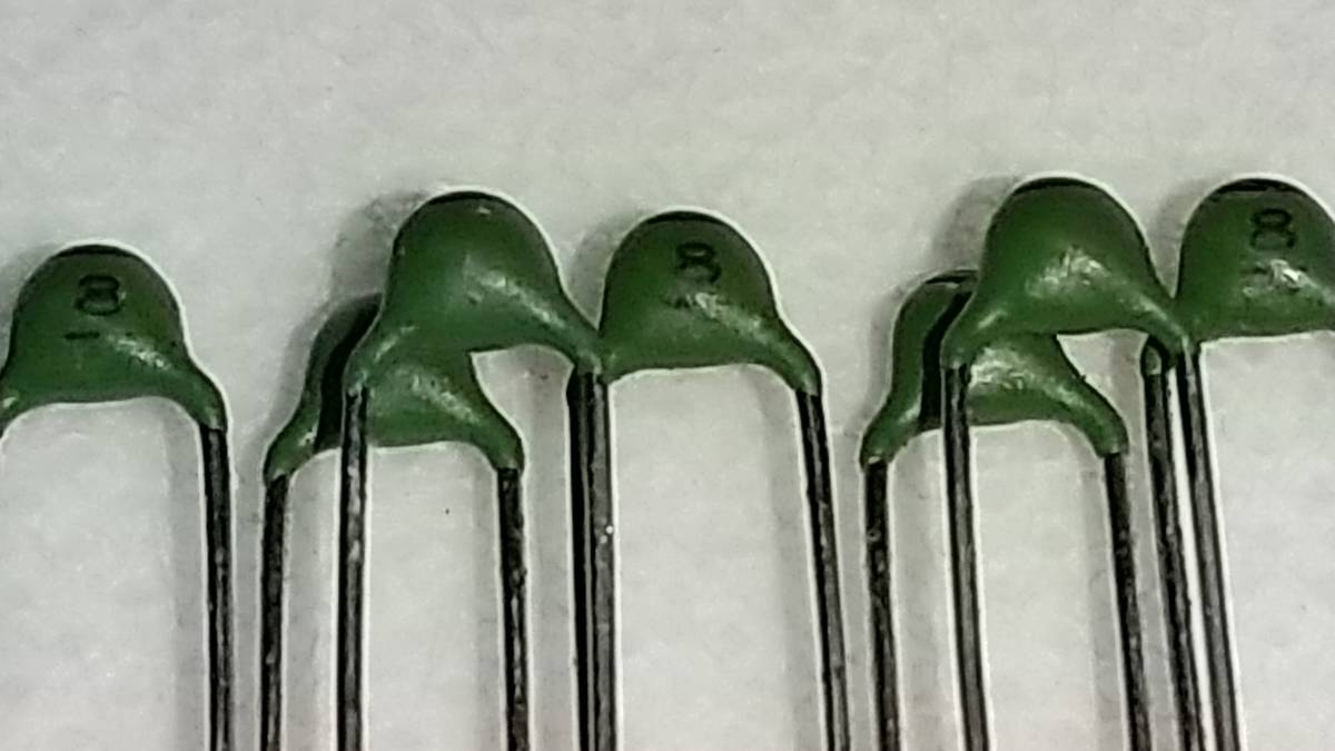 セラミックコンデンサー 8pF 50V 【1セット 5個】拍卖