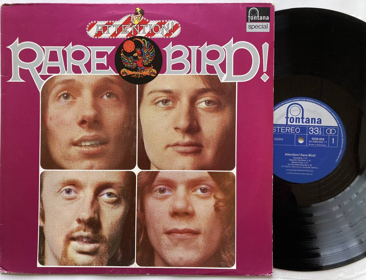 独LP RARE BIRDS/ATTENTION! [British Progressive/Sympathy/As Your Mind Flies By/Germany Only/編集盤/拍卖