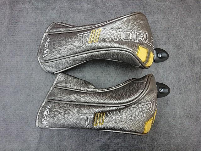 女性用 HONMA ホンマ T//WORLD ツアーワールド GS FW用 フェアウェイウッド用 2個セット ヘッドカバー レディース 未使用品拍卖