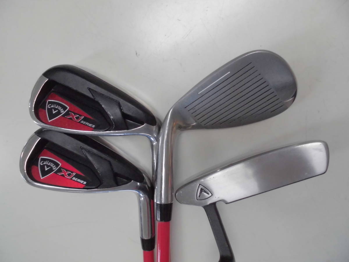 キャロウェイ・ジュニア Xj・6本セット・9-12歳用・中古1拍卖