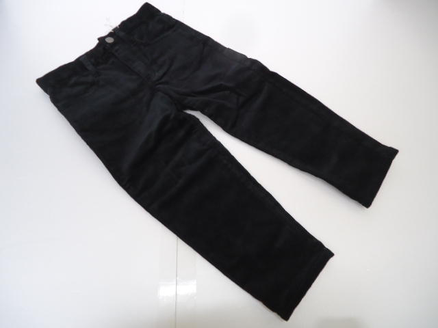 【KCM】jco-15-110A★新品未使用★【COMME CA ISM/コムサイズム】コーデュロイ パンツ 長ズボン アジャスター付 110A ブラック拍卖