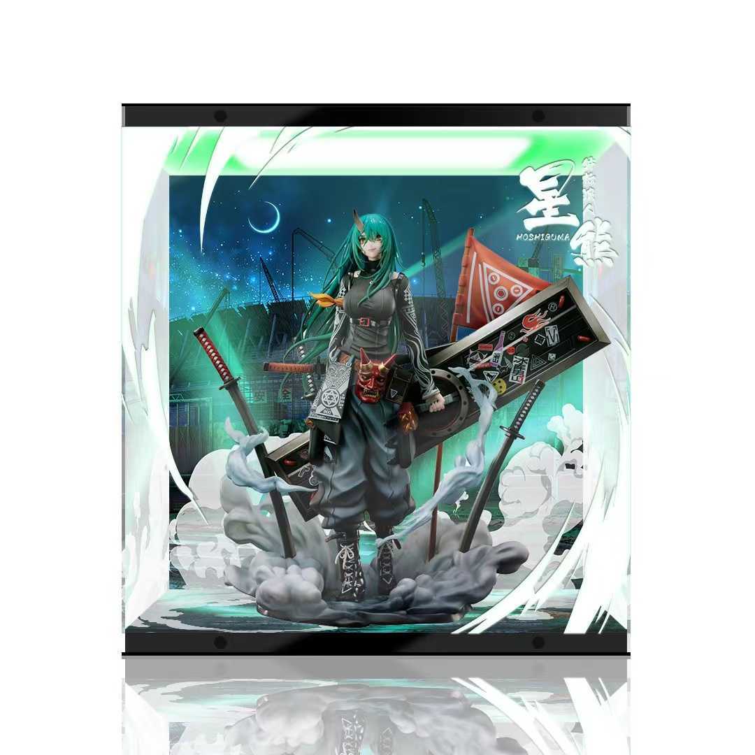 F:NEX アークナイツ ホシグマ 流離いの旗印Ver. 1/7スケール ☆専用☆ フィギュアケース LED 照明 アクリル 展示 クリア ショーケース拍卖