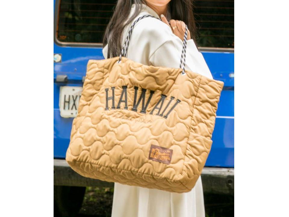 kahiko ラナハワイトート ベージュ 大きいサイズ拍卖