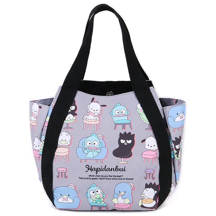 はぴだんぶい ミニトート 手さげバッグ バルーンランチバッグ サンリオ キャラクター レディース拍卖